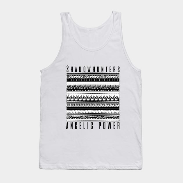 Tribal Angelic power Tank Top by Ddalyrincon